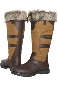 HV Polo Womens Katerina Long Winter Boots 2001093452 - Brown / Cognac